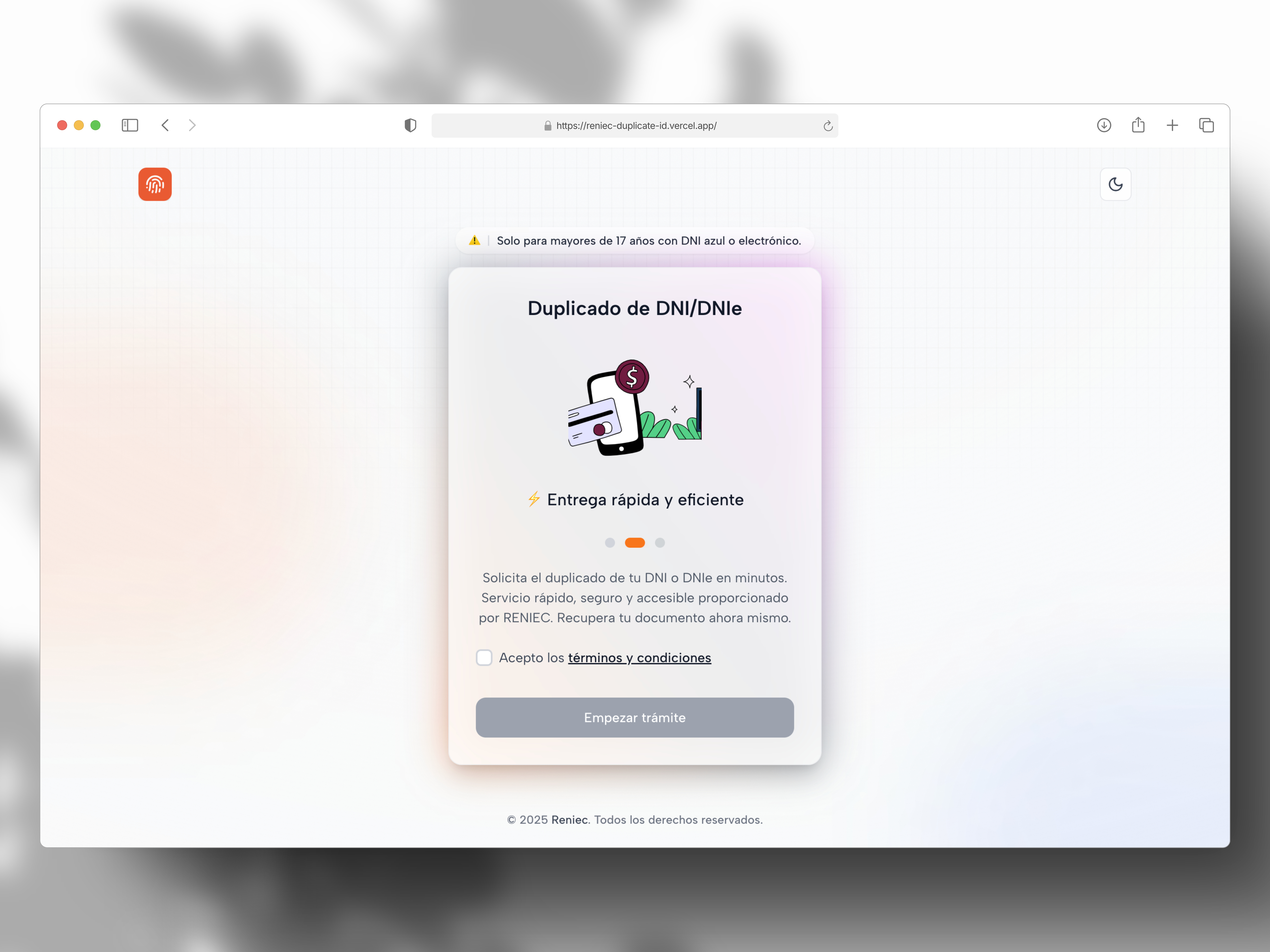Proyecto Duplicado Reniec - Perú